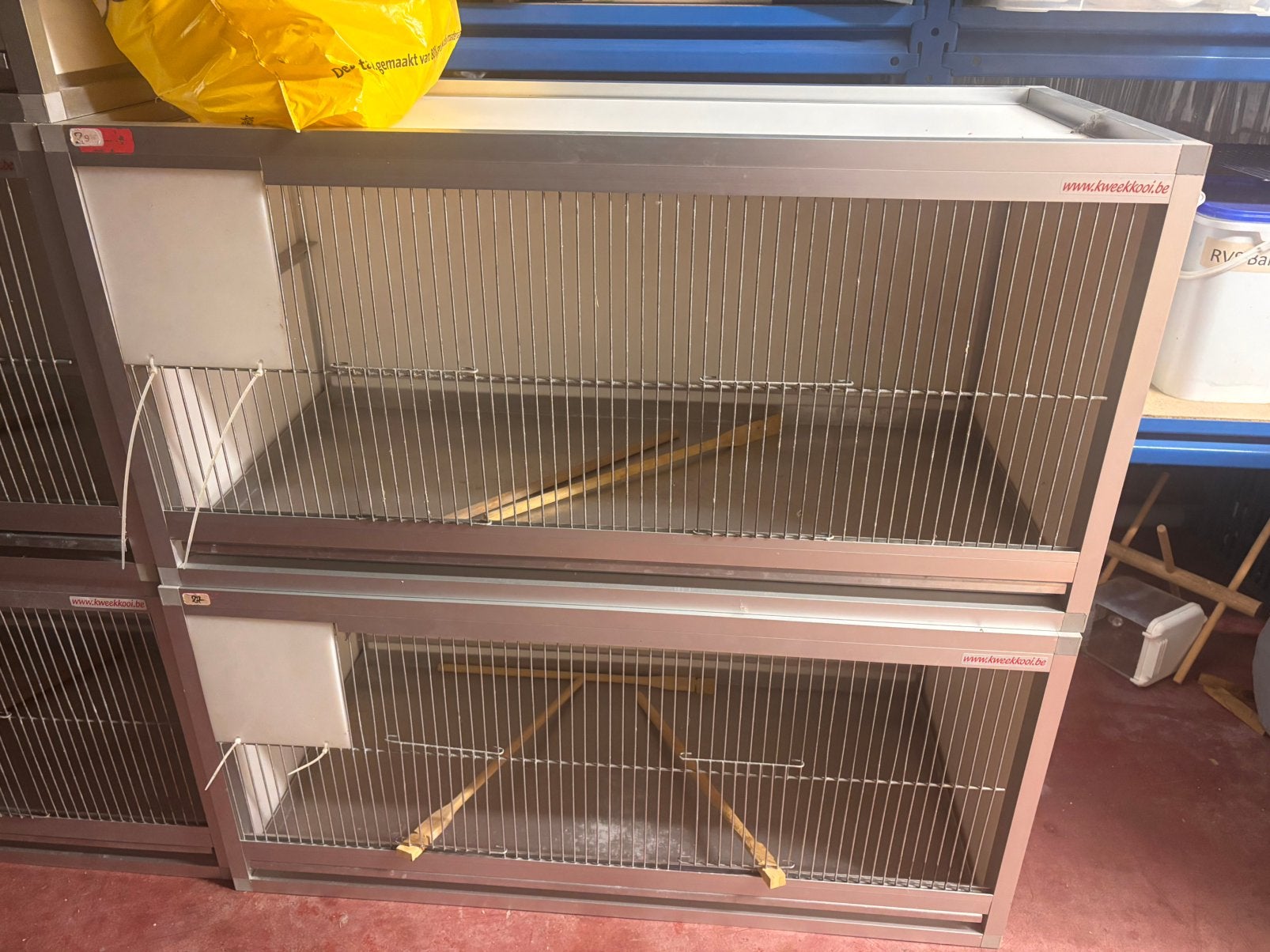 Cages d'élevage, Enlèvement, Comme neuf, Aluminium, Cage d'élevage