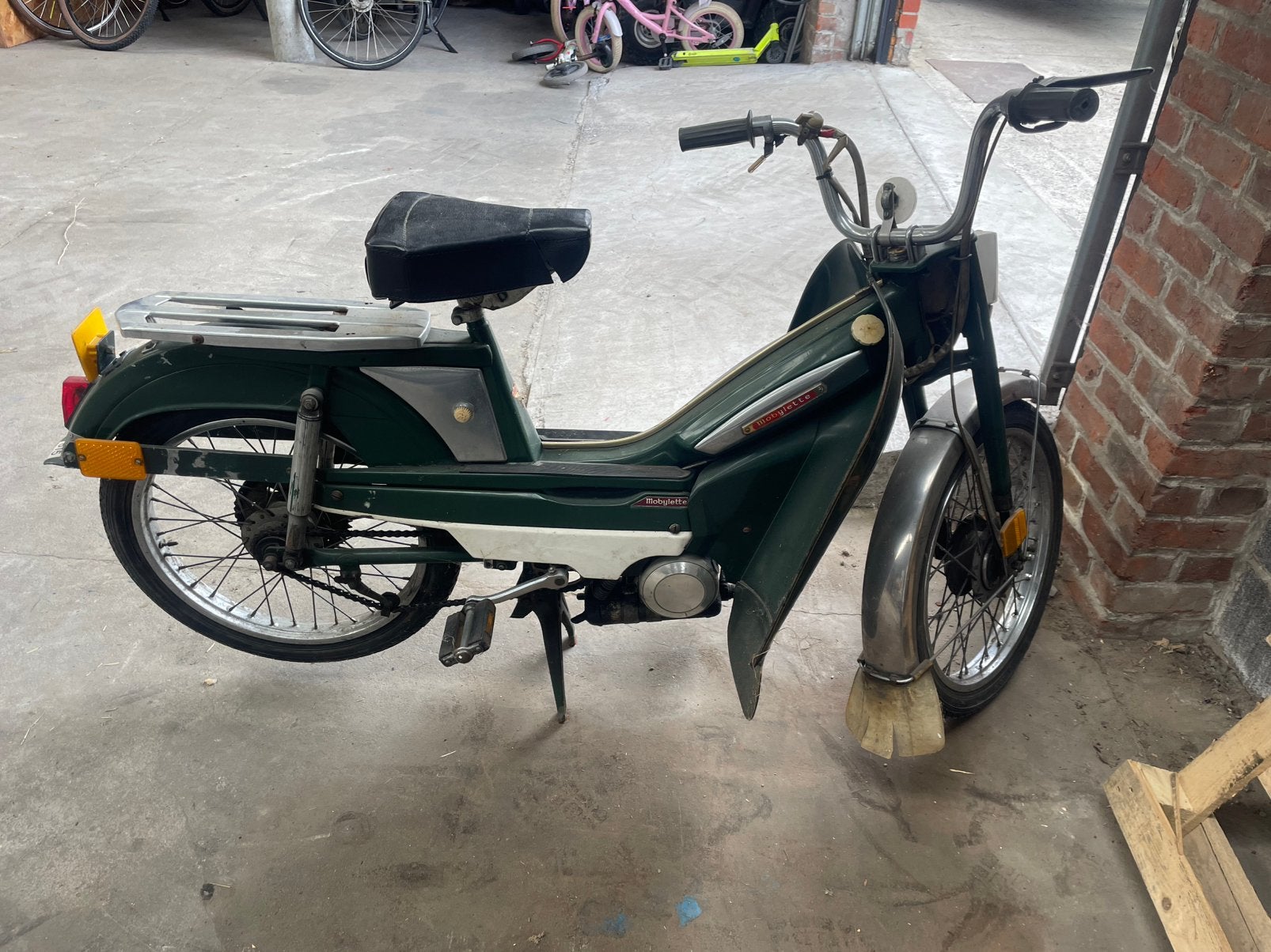 moto becane, Fietsen en Brommers, Ophalen