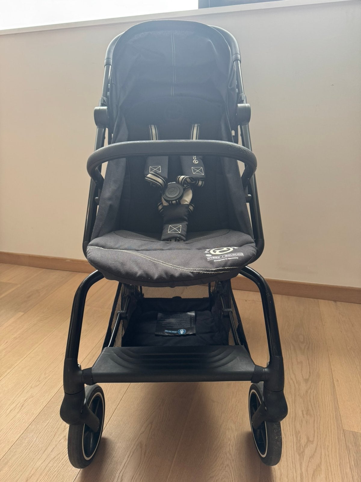 Buggy Eezy S 2 Cybex deep black, Kinderen en Baby's, Ophalen, Gebruikt