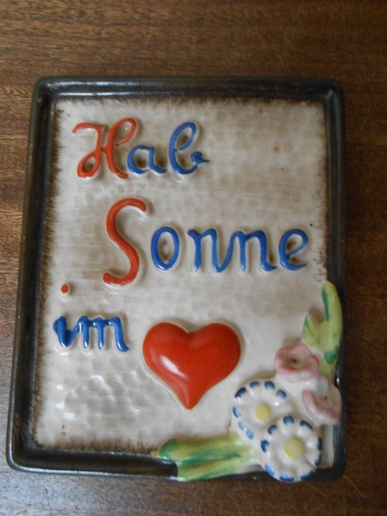 Goebel muurdecoratie retro vintage, Ophalen of Verzenden