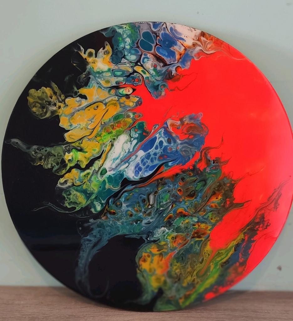 Rond oranje 60cm, Enlèvement