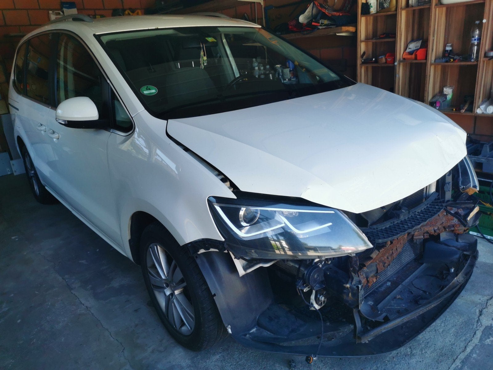 Accident de la Seat Alhambra 2.0TDI 5p année 2011, Particulier, Achat, Alhambra
