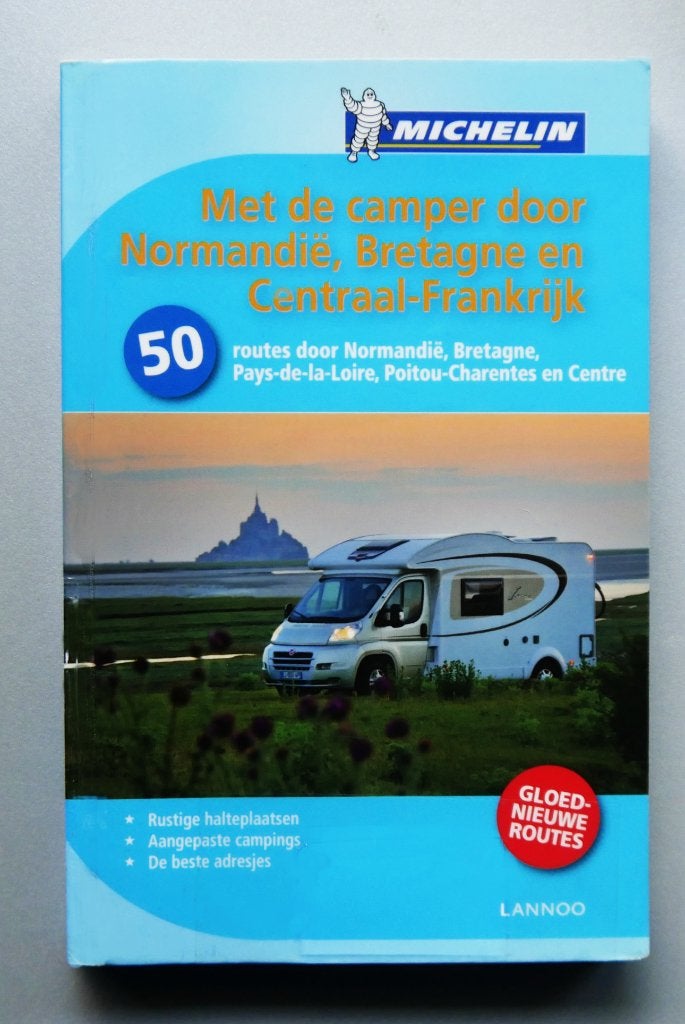 Met de camper door Normandië, Bretagne en Centraal-Frankrijk, Ophalen of Verzenden