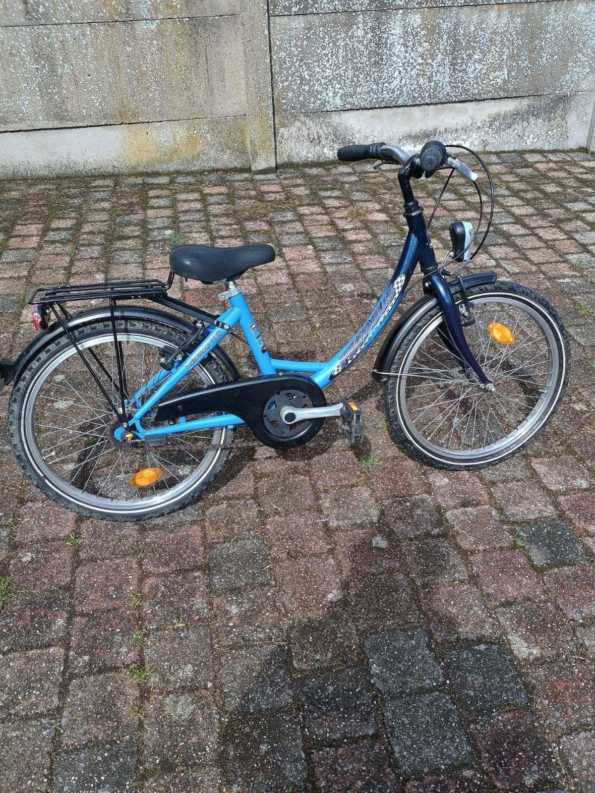 20 inch fiets, Fietsen en Brommers, Ophalen, Gebruikt, Velgrem, Versnellingen