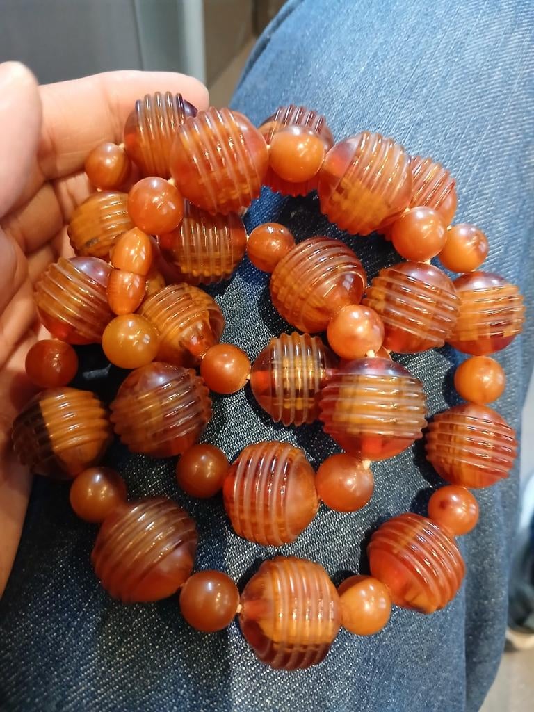 collier Vintage Bakelite, Ophalen of Verzenden