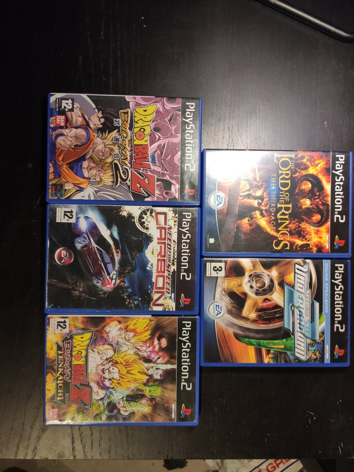 PS2 Games: Dragon Ball Z, Need for Speed, Lord of the Rings, Games en Spelcomputers, Ophalen of Verzenden