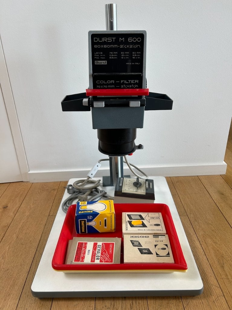 Durst M600 vergroter + toebehoren, Ophalen of Verzenden, Gebruikt, Durst, Vergroter