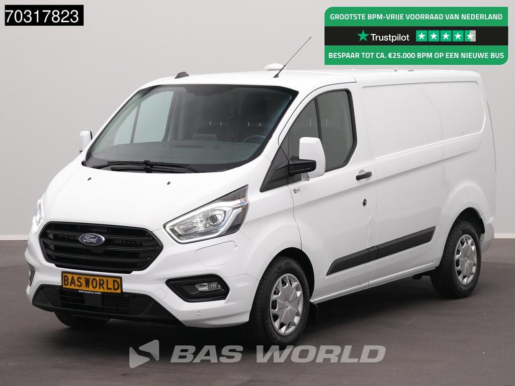 Ford Transit Custom 125pk PHEV Hybride Plug-in Automaat L1H1, Auto's, Automaat, Stof, Gebruikt, Euro 6
