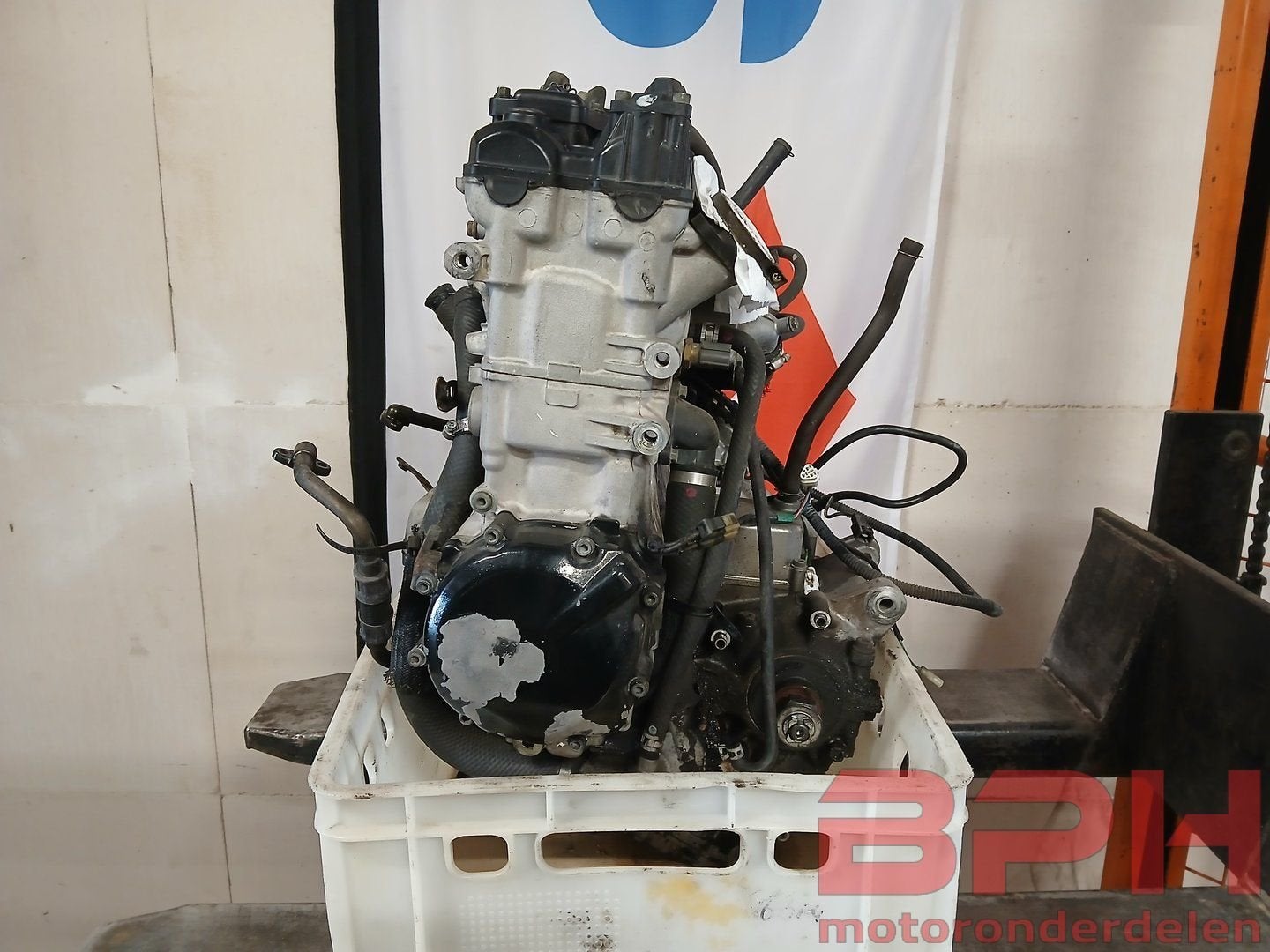 Motorblok Suzuki GSX-R 1000 K1 - K2 2001 t/m 2002 engine mot, Motoren, Ophalen, Gebruikt, -, -