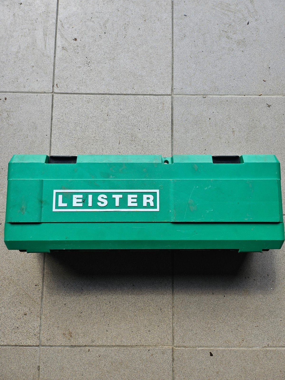 Leister heteluchtpistool met koffer en accessoires, Ophalen of Verzenden, Zo goed als nieuw