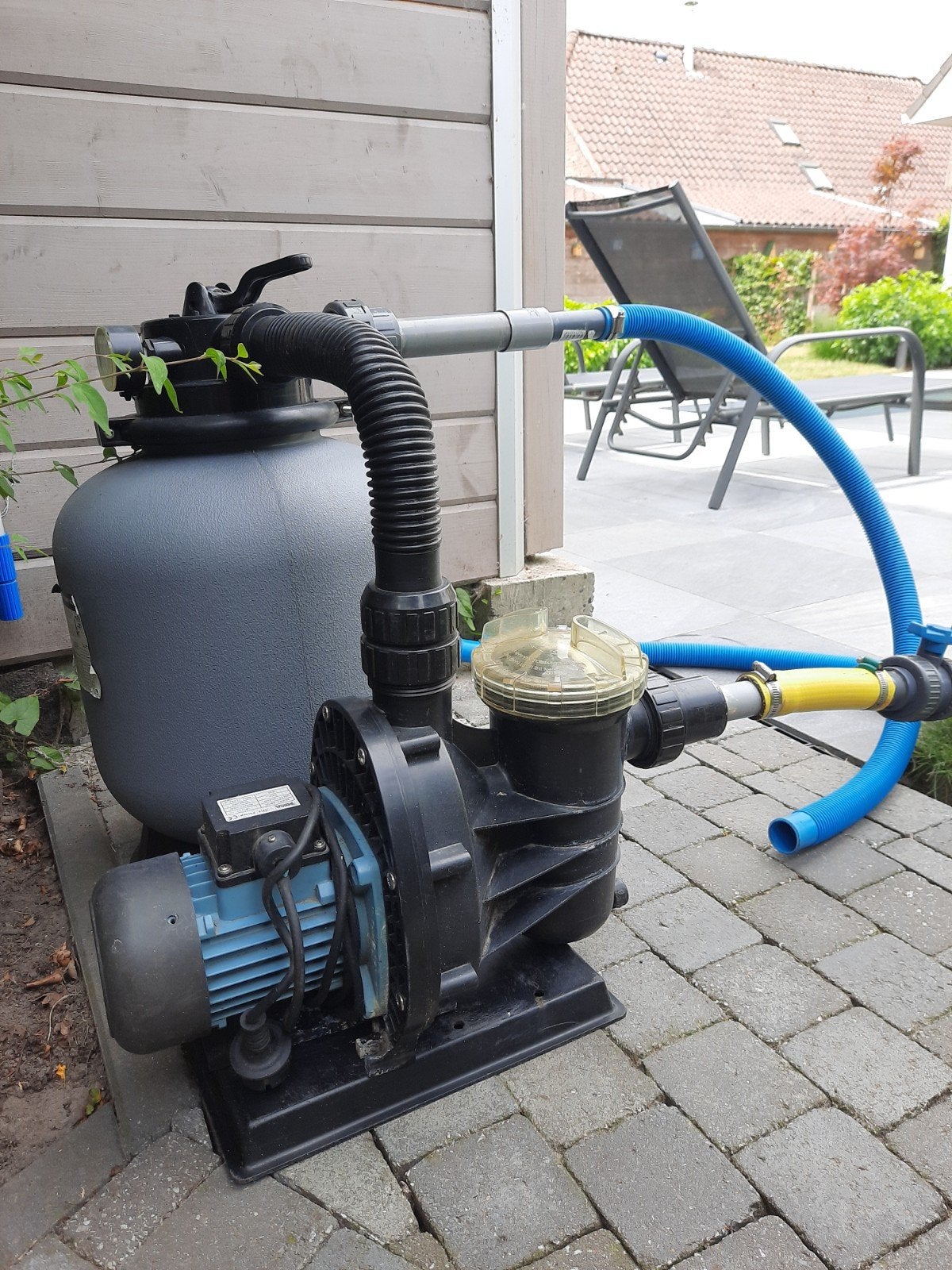Zwembadpomp met zandfilter, Tuin en Terras, Zwembad-toebehoren, Ophalen, Zwembadpomp