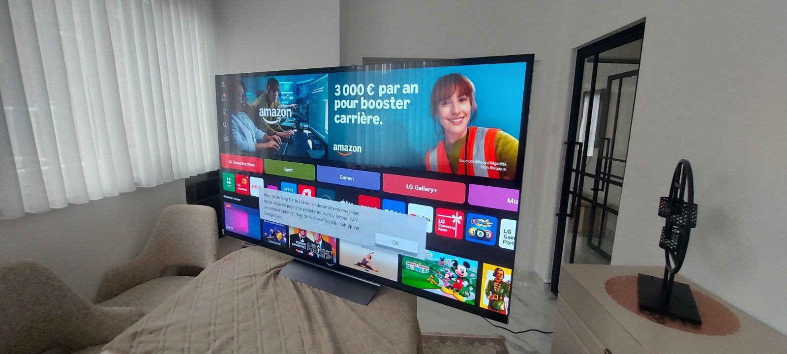 LG TV Smart 65 inch. A.I  INTELLIGENT, Audio, Tv en Foto, Ophalen of Verzenden, LG