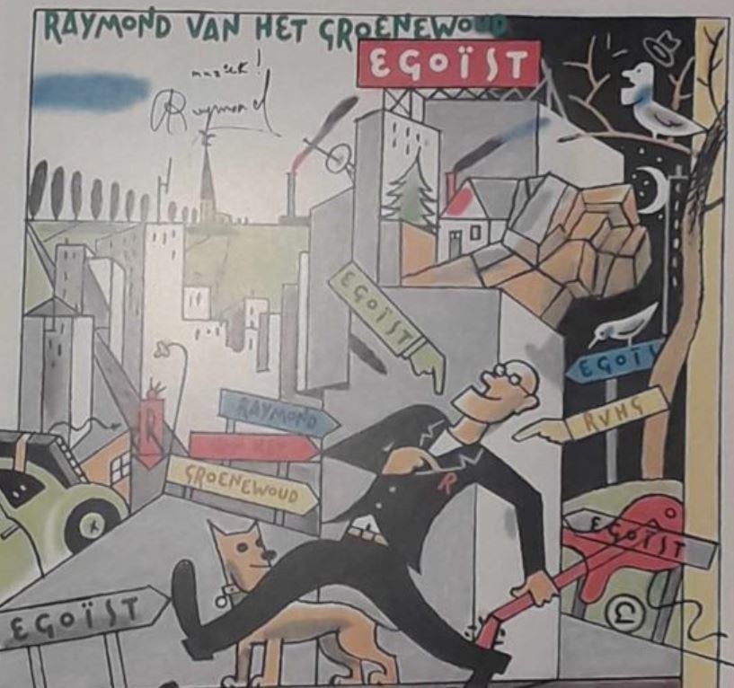 lp: RAYMOND VAN HET GROENWOUD - EGOÏST - nieuw - gesigneerd, Cd's en Dvd's, Vinyl | Nederlandstalig, Nieuw in verpakking, Pop