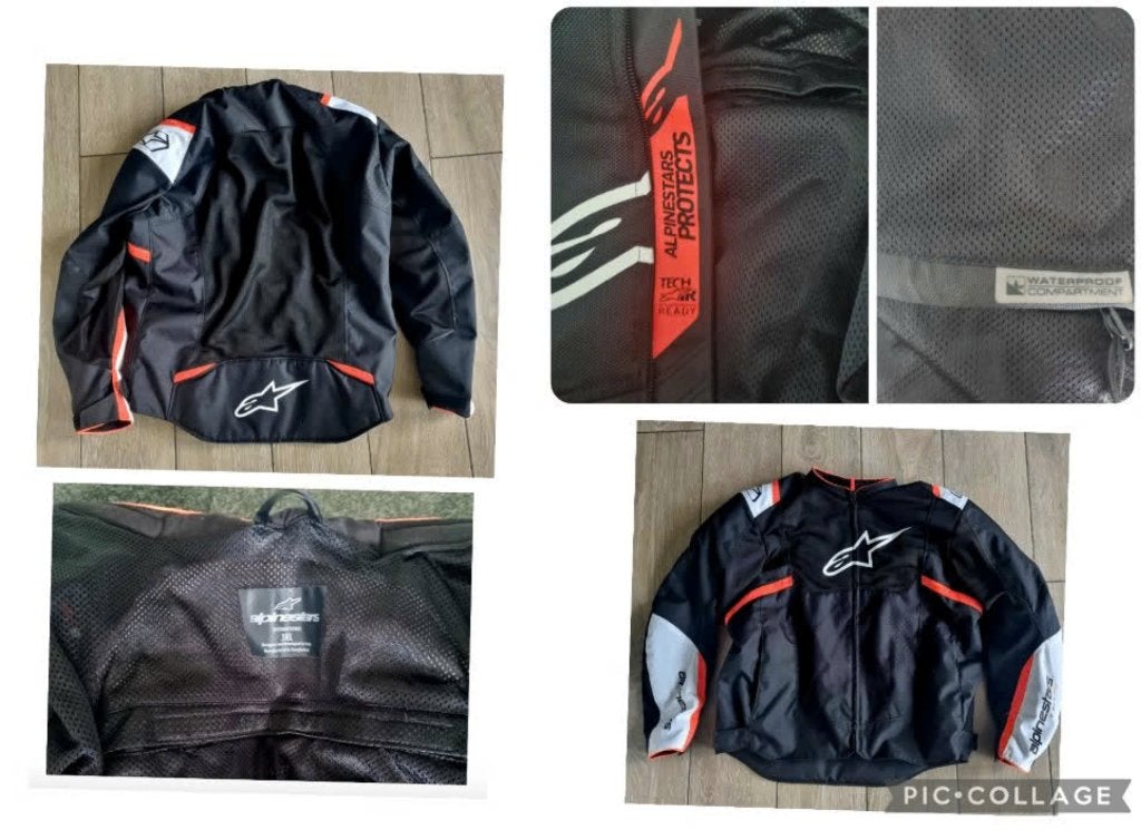 Alpinestars ast v2 air jacket nieuw, Motoren, Verzenden, Nieuw zonder kaartje, Jas | textiel, Alpinestars ast