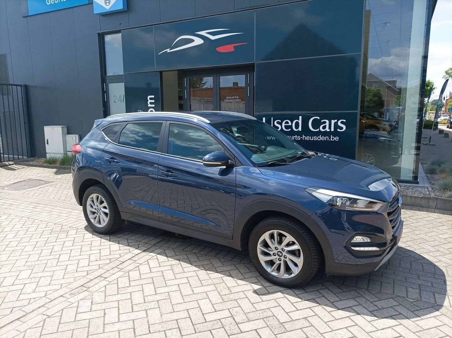 Hyundai Tucson Tucson 1.7 CRDi 2WD Launch Edition ISG, Stof, Gebruikt, 4 cilinders, Bedrijf