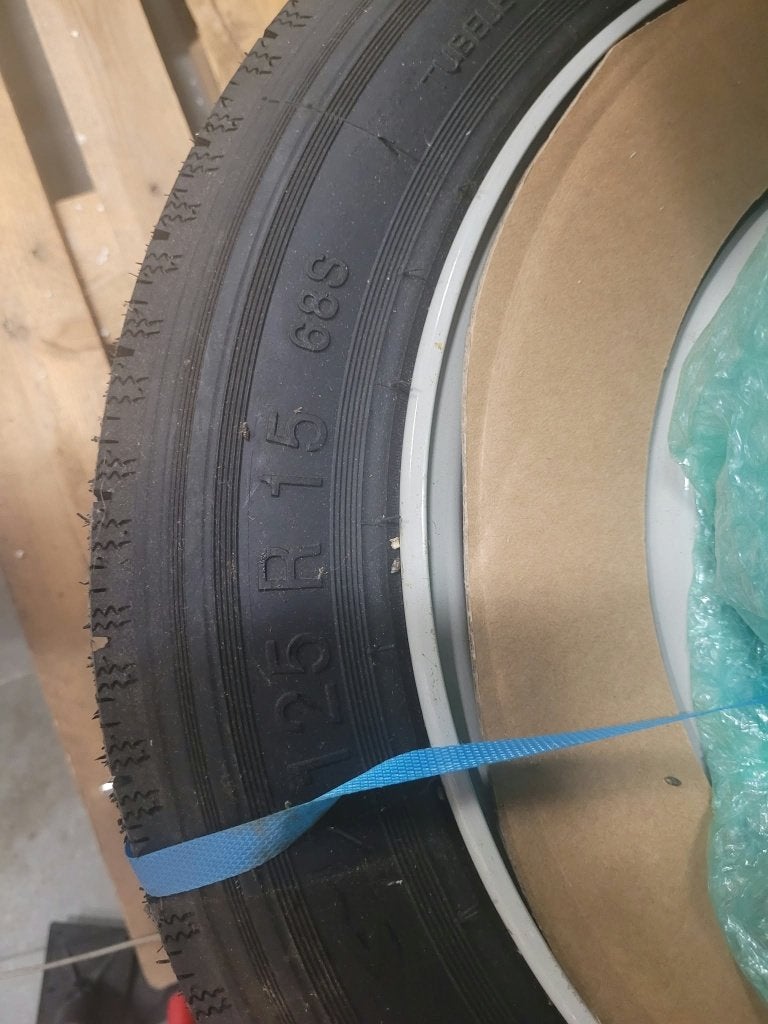 Banden op nieuwe velgen voor Citroën 2PK, Ophalen, Band(en)