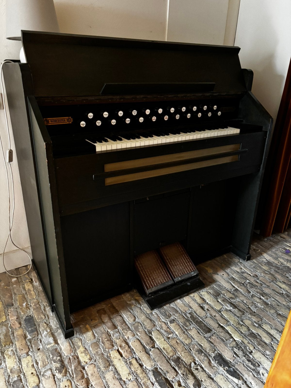 Uniek gereviseerd Worcester harmonium, Muziek en Instrumenten, Ophalen, Zo goed als nieuw, Harmonium