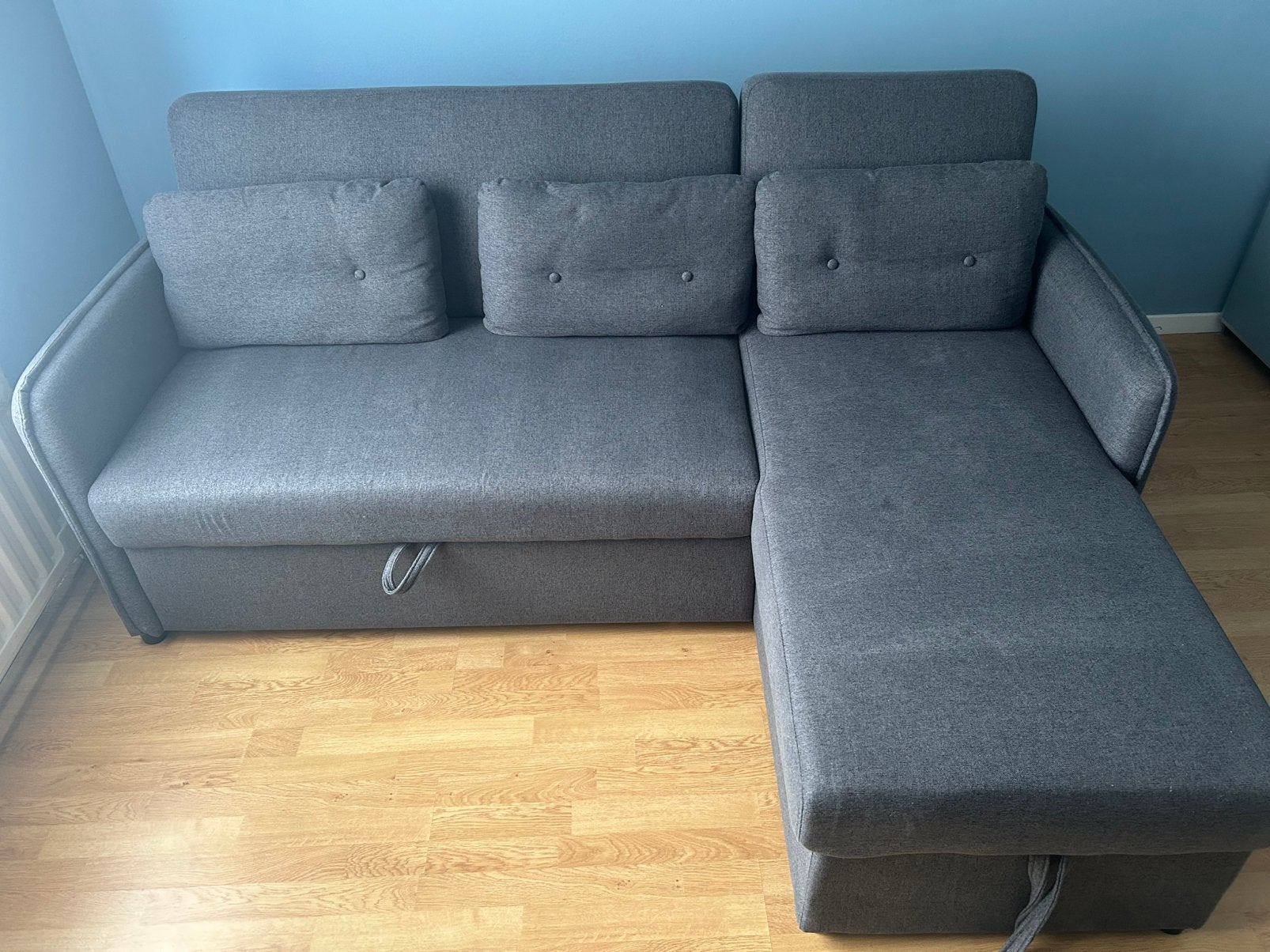 Zetelbed, Huis en Inrichting, Slaapkamer | Slaapbanken, Ophalen, Gebruikt, Grijs