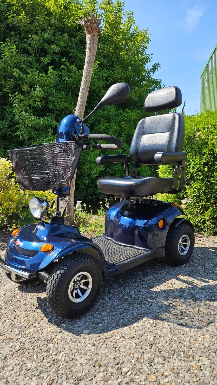 Trottinette Mango Tiger, 17 km/h, trottinette robuste et sta, Enlèvement, Pliant, Comme neuf, Fauteuil roulant électrique