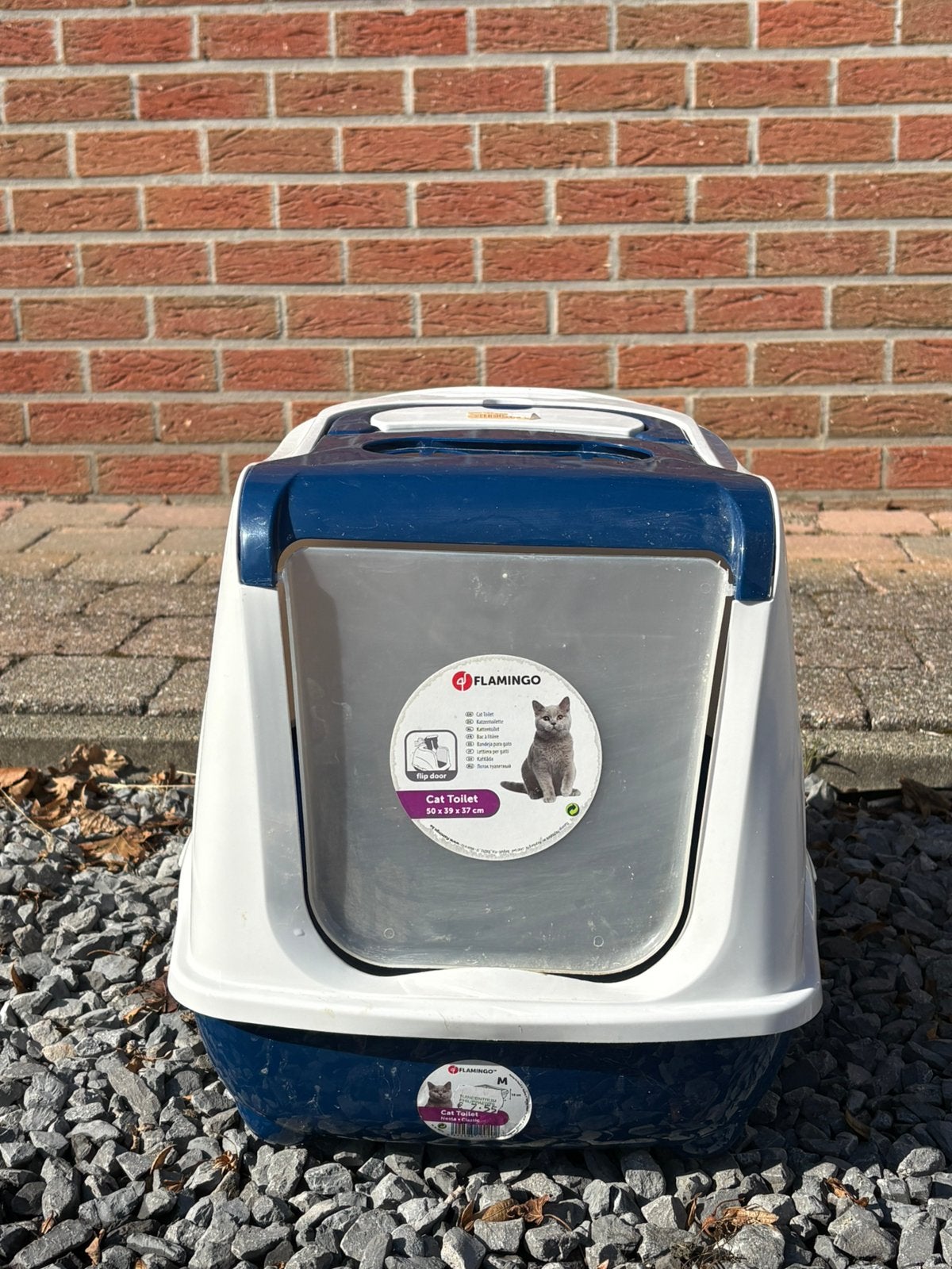 Kattenbak, gesloten 50x39x37, Dieren en Toebehoren, Ophalen, Zo goed als nieuw, Gesloten