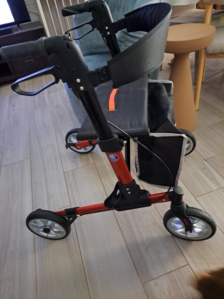 Rollator vermeiren Quava inklapbaar, Diversen, Ophalen, Opvouwbaar, Zo goed als nieuw