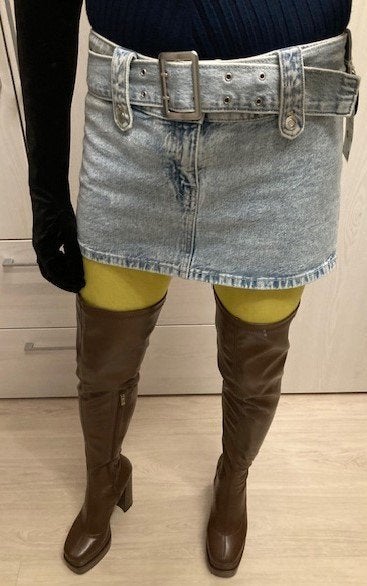 Gloednieuwe lekker korte mini jeansrok C&A maat 38, Maat 38/40 (M), Blauw, Nieuw, Ophalen of Verzenden