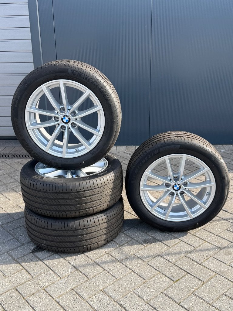 BMW 3serie G20,21 en 4serie G22,23 en 2serie G42 zomerbanden, Ophalen, Gebruikt, Banden en Velgen, 17 inch