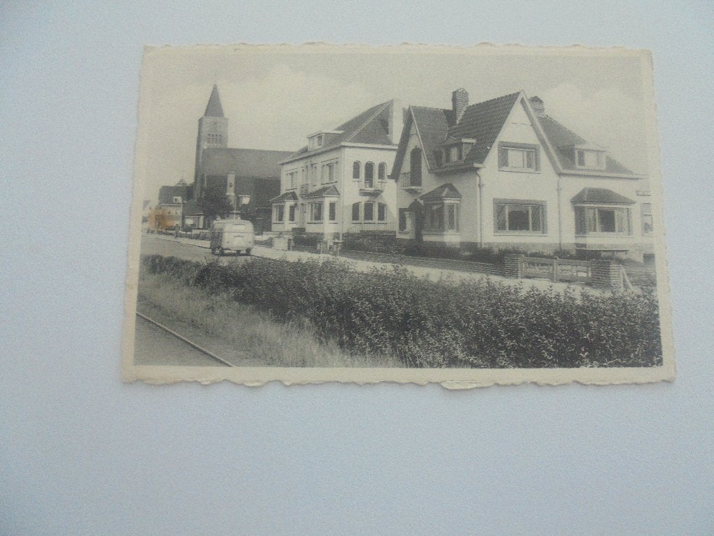 duinbergen - villas cinderella-zonneleven en albatros, Collections, Enlèvement ou Envoi, 1940 à 1960, Affranchie, Flandre Occidentale