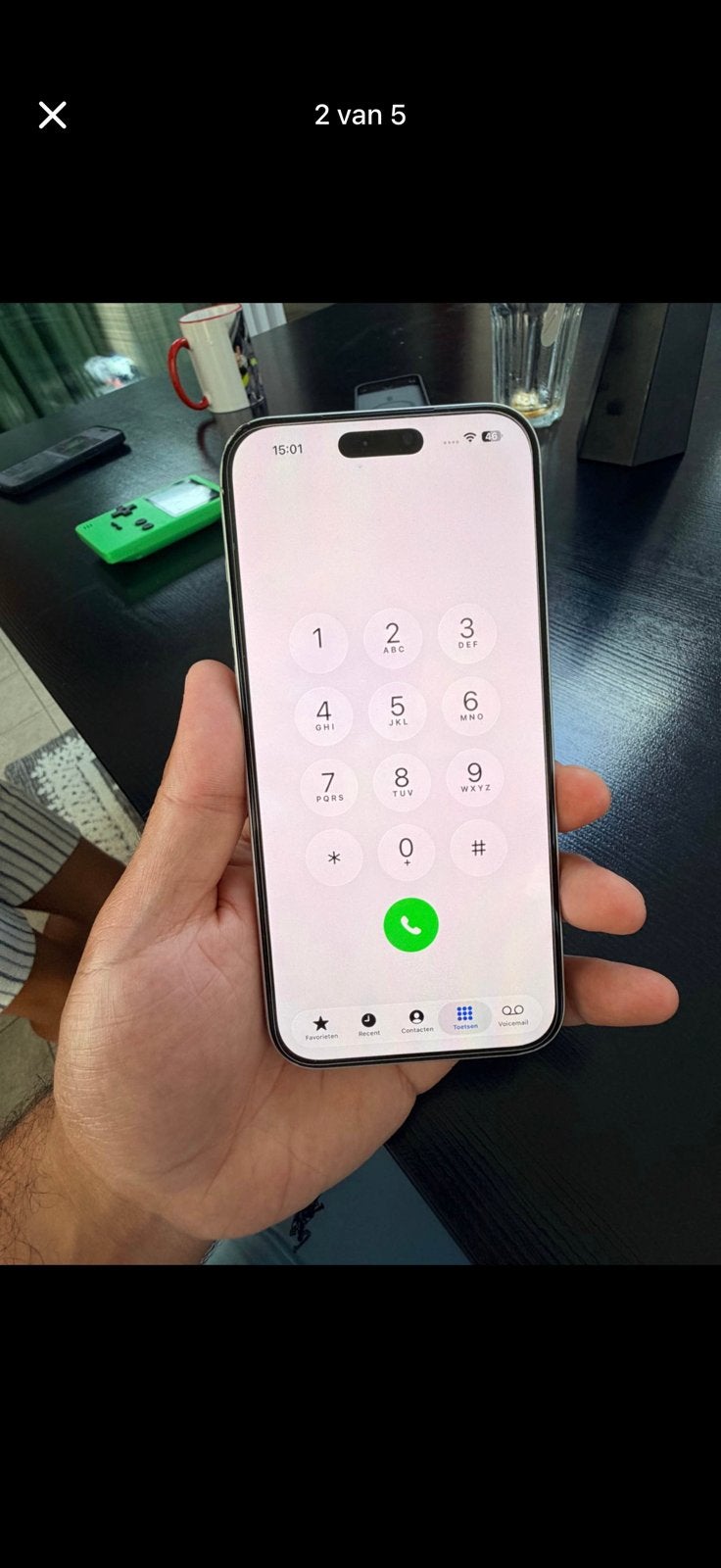 Iphone 17 pro max 256 gb, Telecommunicatie, Mobiele telefoons | Apple iPhone, Gebruikt, Grijs, 100 %, Ophalen