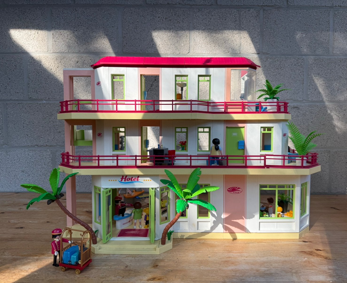 Playmobil hotel (incl. alle onderdelen en subsets), Ophalen, Zo goed als nieuw