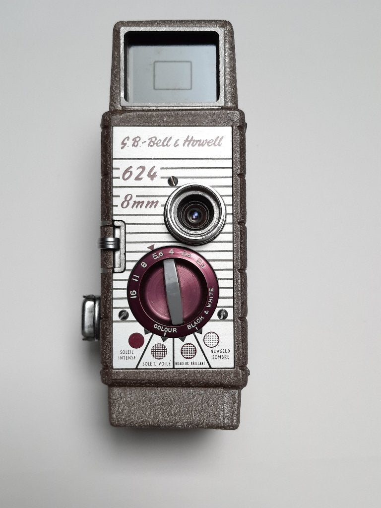 Caméra argentique vintage 8 mm Bell & Howell 624, Enlèvement ou Envoi, Caméra