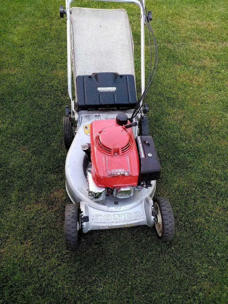 Honda HR 194 grasmaaier, Enlèvement, Utilisé, 40 à 49 cm, Bac de ramassage