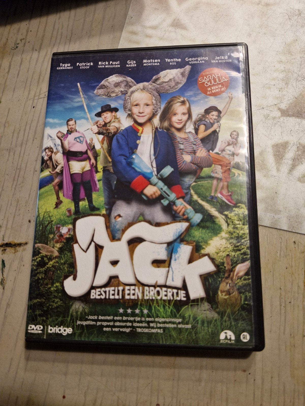 dvd jack bestelt een broertje nl, Enlèvement ou Envoi, Comme neuf, Néerlandais