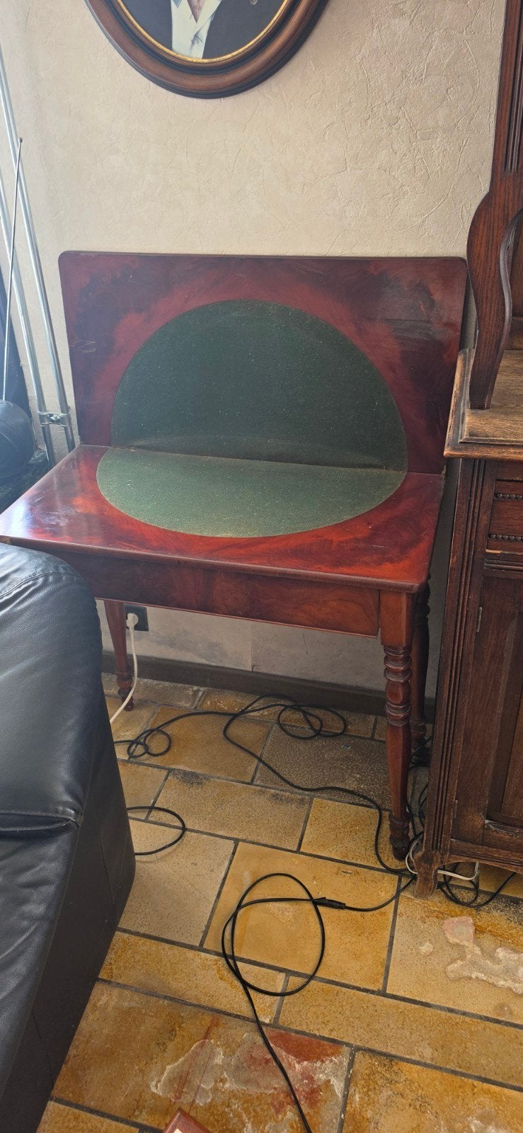 oude kaarttafel, Antiek en Kunst, Ophalen