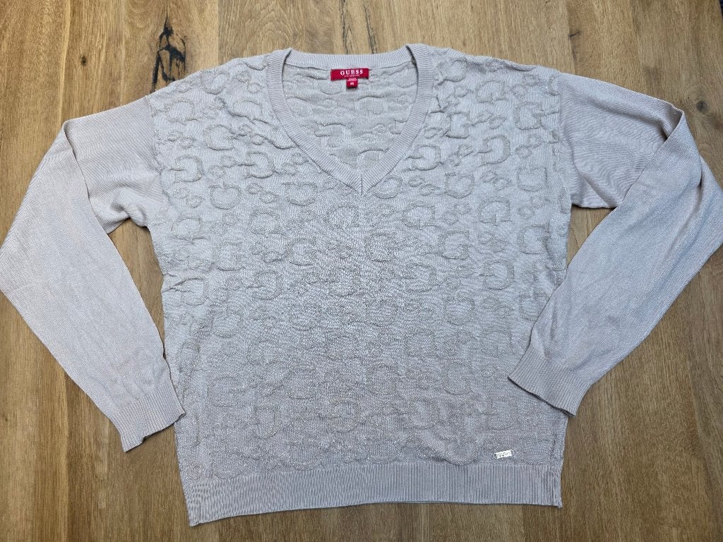 Truitje Guess (maat M), Maat 38/40 (M), Guess, Beige, Ophalen of Verzenden