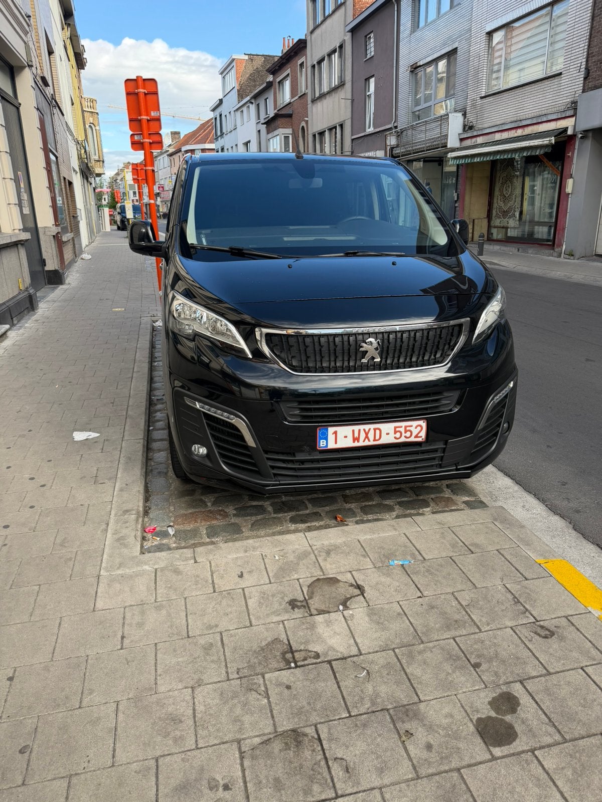 Peugeot expert dubbele cabine, Auto's, Automaat, Euro 6, Zwart, Diesel