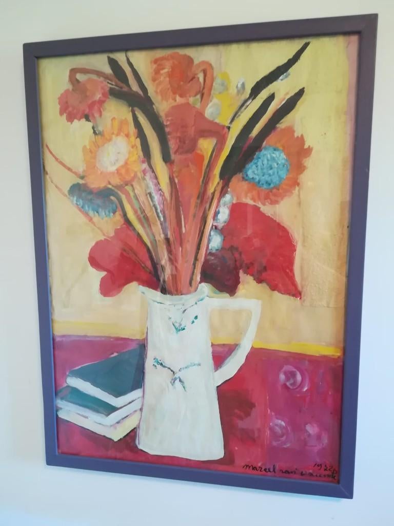 Schilderij van Marcel Van Driessche 1972, Antiek en Kunst, Ophalen