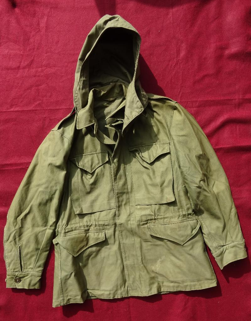 Amerikaanse M1943 Field Jacket wo2, Verzamelen, Militaria | Tweede Wereldoorlog, Ophalen of Verzenden, Landmacht, Kleding of Schoenen