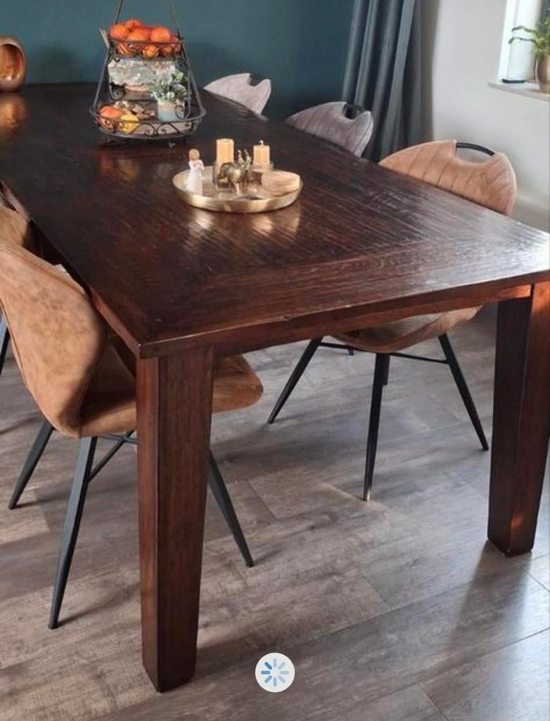 Boerentafel 250x110x78, Huis en Inrichting, Ophalen, Zo goed als nieuw