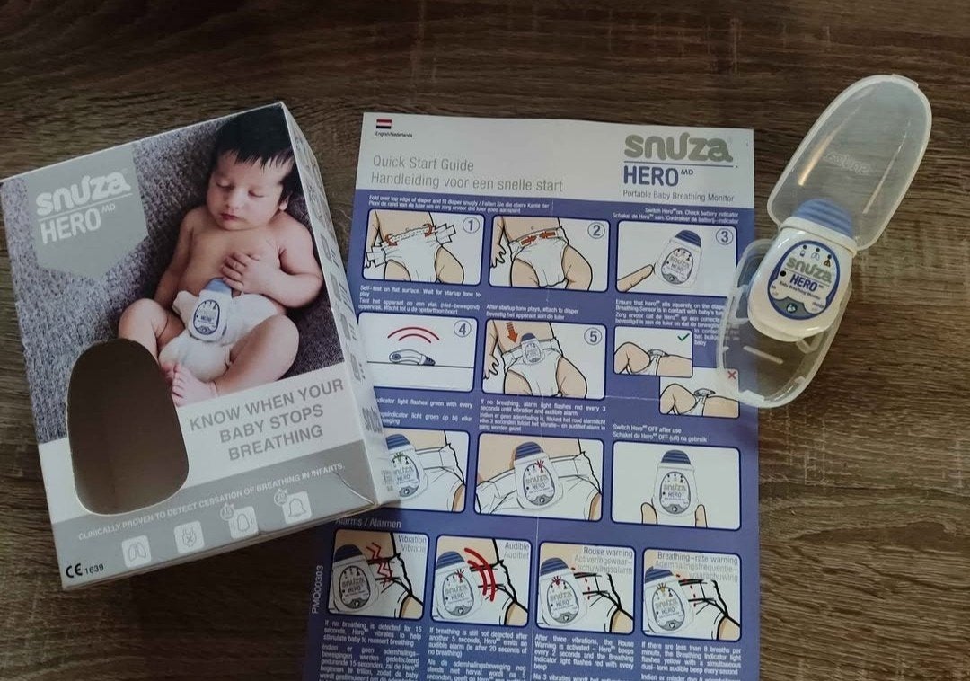 Ademhalingsmonitor Snuza voor baby, Kinderen en Baby's, Ophalen, Zo goed als nieuw, Digitaal