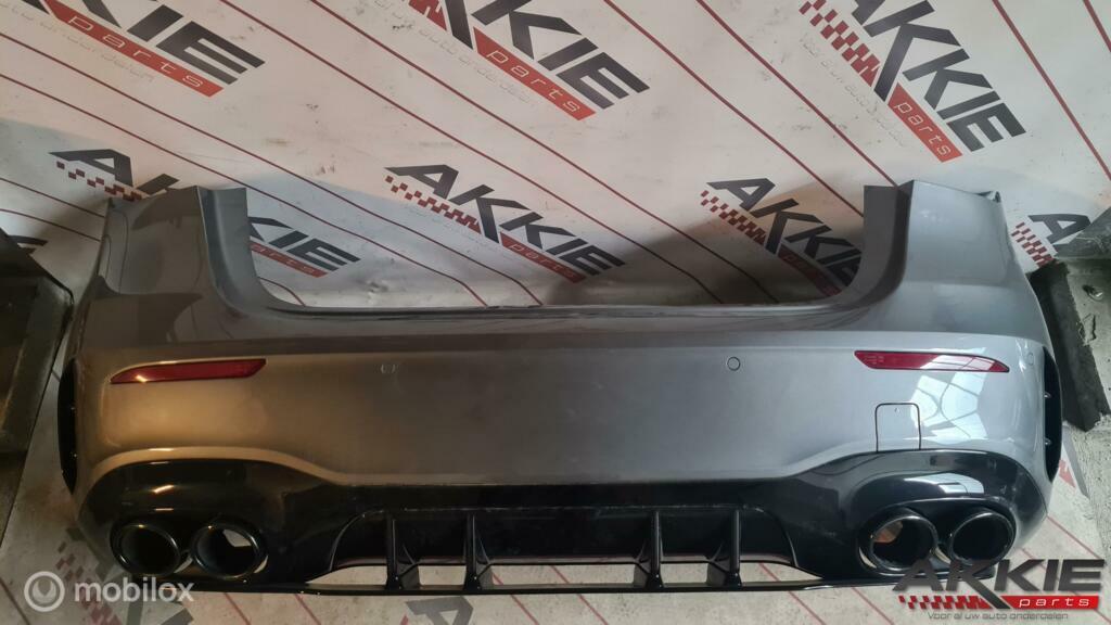 Mercedes A-klasse A45S W177 Achterbumper earodynamika, Gebruikt, Ophalen of Verzenden, Achter, Bumper