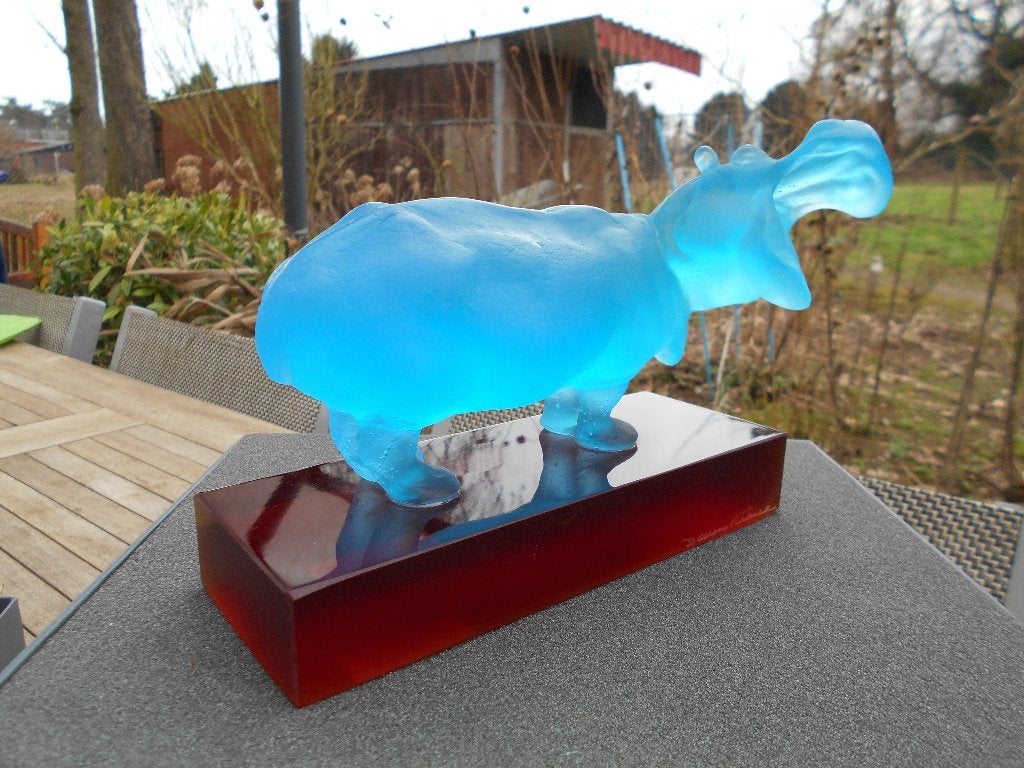 Daum - pâte de verre - gesigneerd, Enlèvement ou Envoi