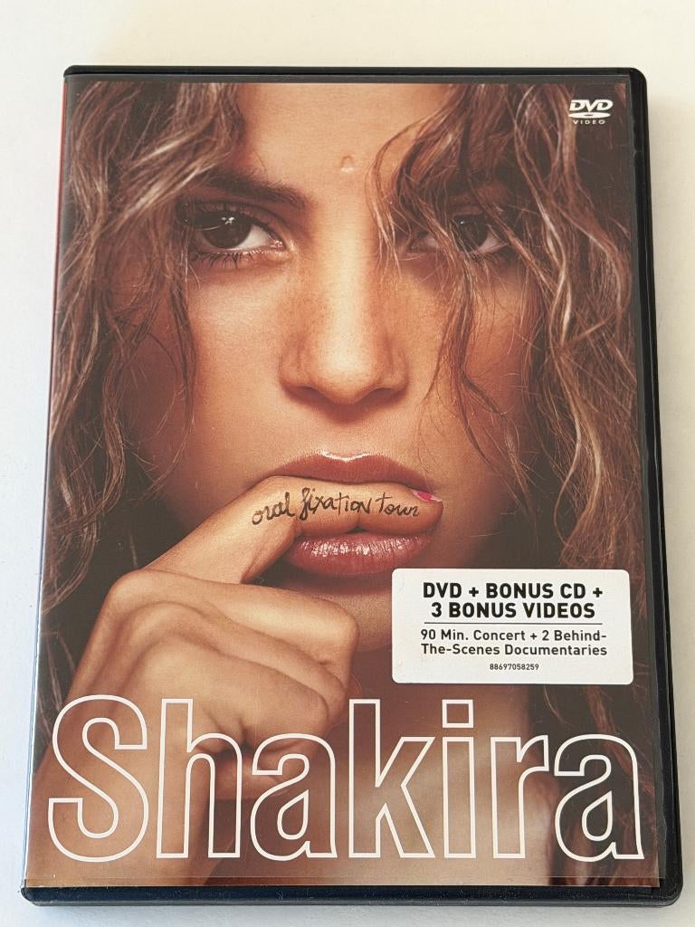 Shakira – Oral Fixation Tour (DVD + Bonus CD), Cd's en Dvd's, Alle leeftijden, Ophalen of Verzenden, Gebruikt, Muziek en Concerten