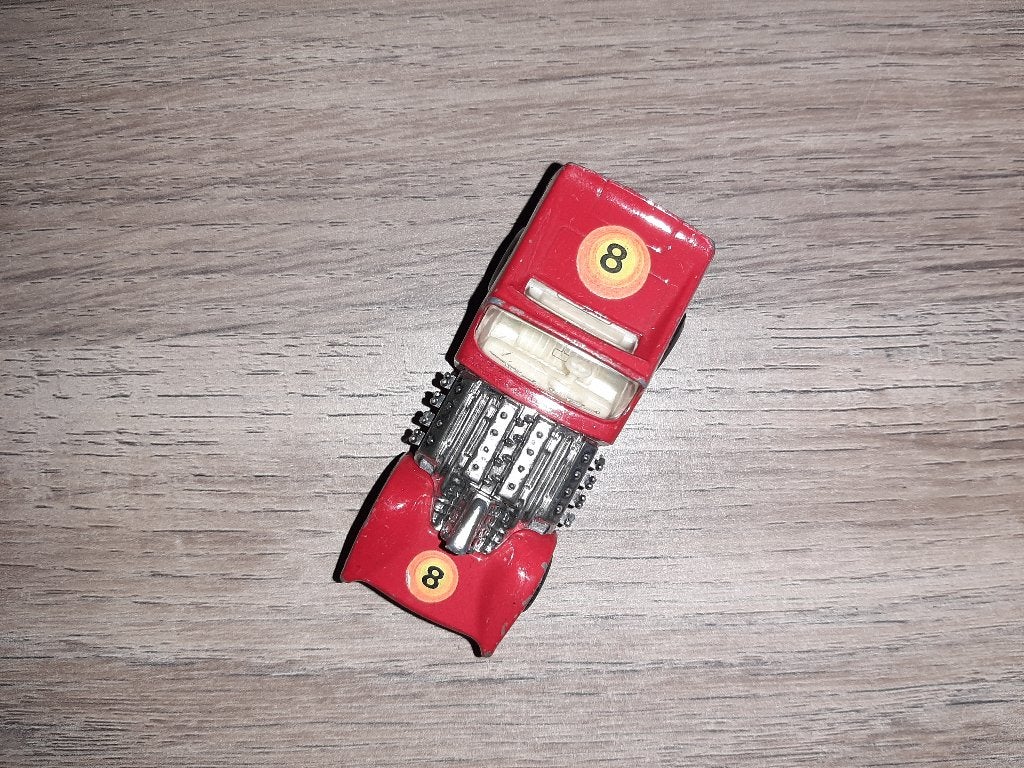 Matchbox Superfast Road Dragster Nr.19 1970, Ophalen of Verzenden, Gebruikt, Auto