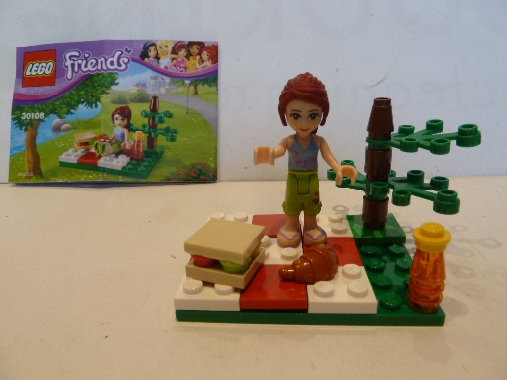 Pique-nic estival Lego Friends 30108, Enlèvement ou Envoi, Lego, Ensemble complet, Friends