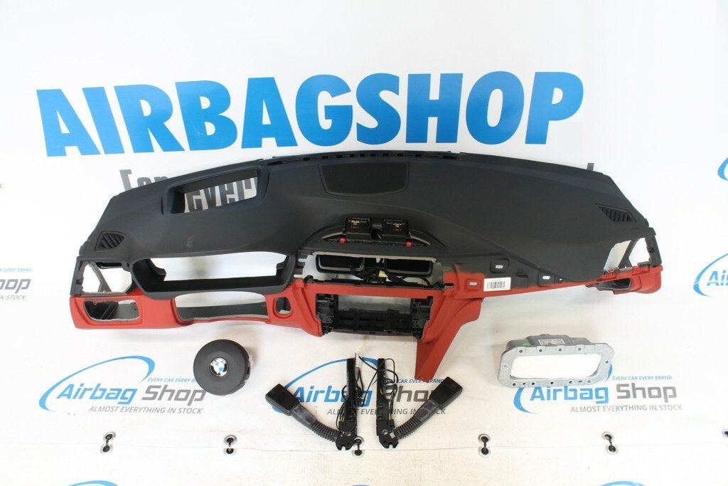 Airbag set - Dashboard rood head up M BMW 3 serie F30 F31 F3