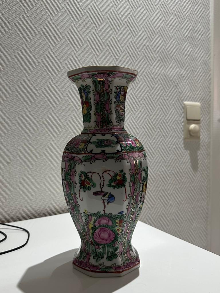 Antiek Canton Vaas, Ophalen of Verzenden