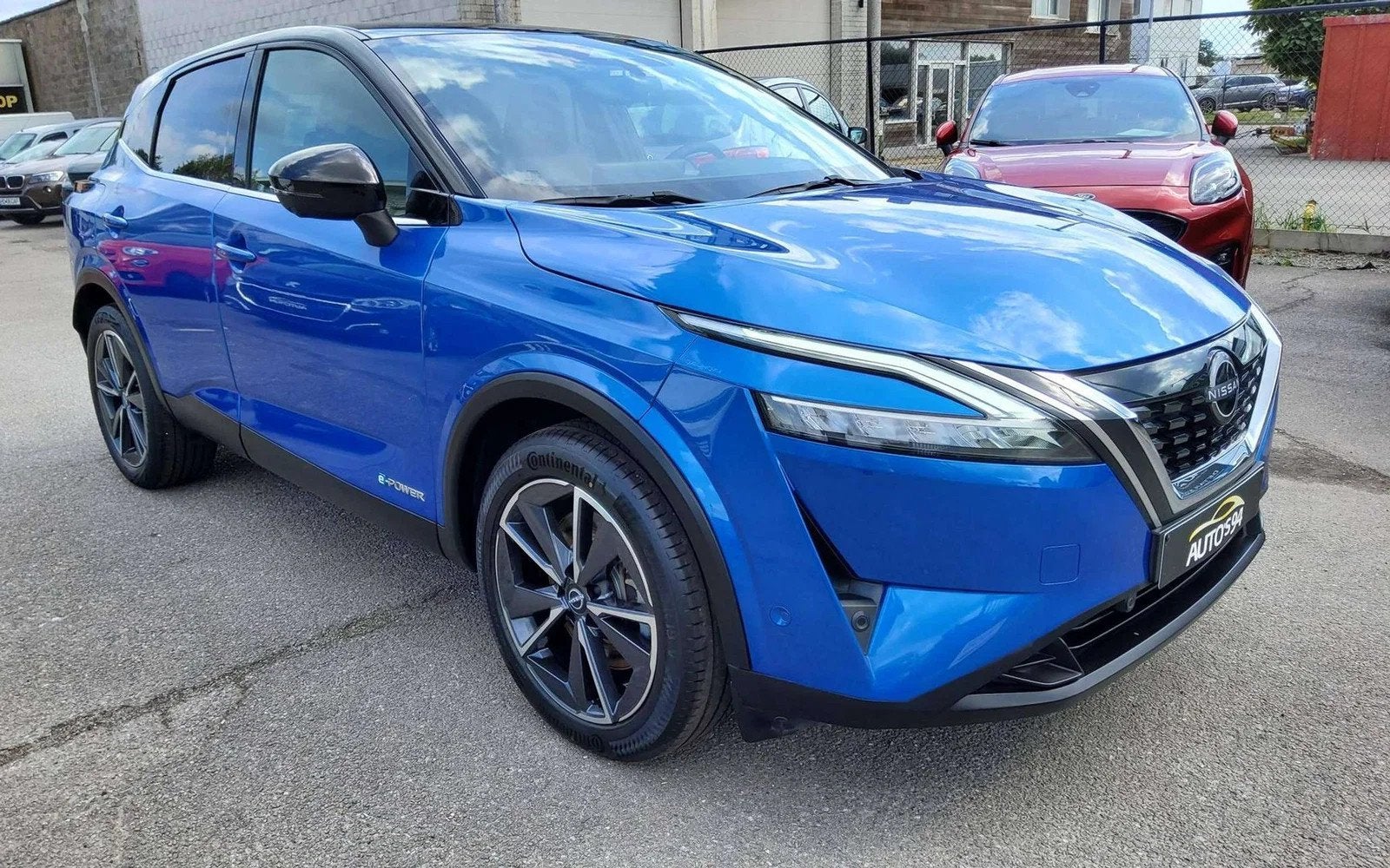 Nissan QASHQAI Qashqai 1.5 e-POWER Business Edition Xtronic, Auto's, 1497 cc, Gebruikt, Lichtsensor, Blauw
