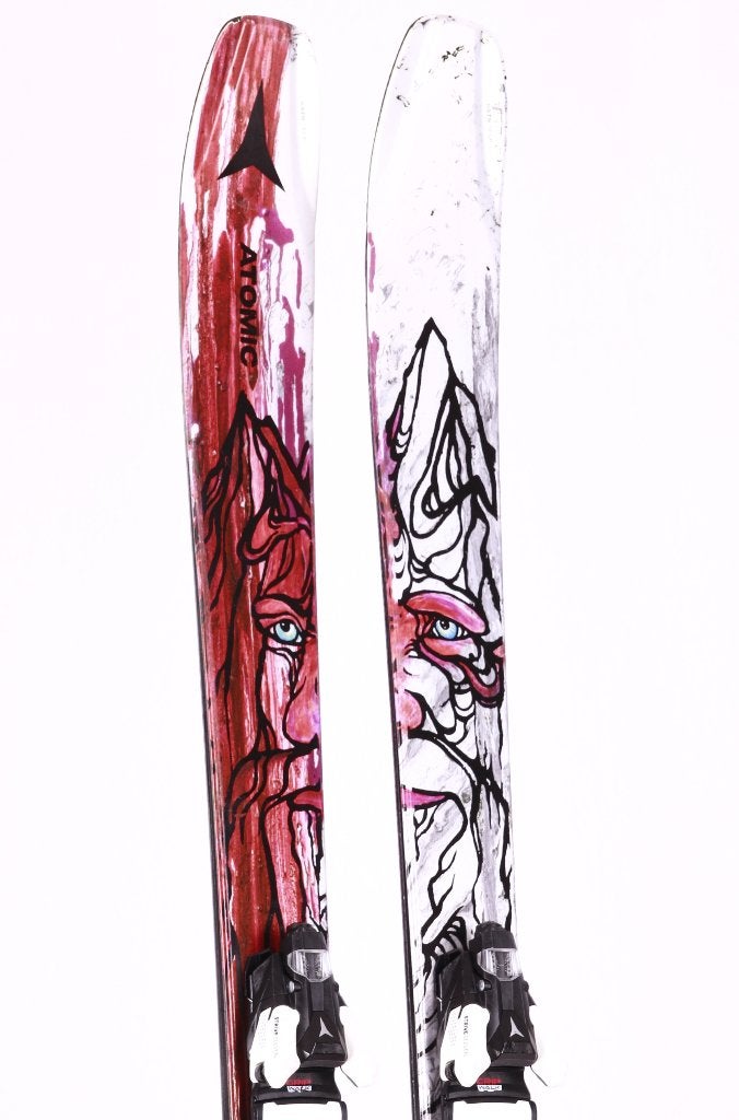 157 cm freeride ski's ATOMIC BENT 90 2024, grip walk, 140 tot 160 cm, Gebruikt, Verzenden, Carve