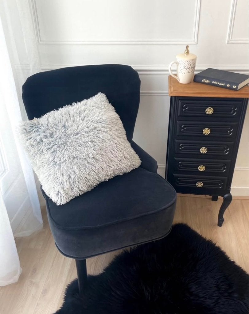 Fauteuil IKEA Remsta en velour/velour/velours, Enlèvement, Comme neuf